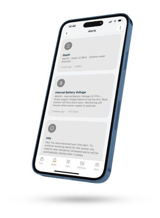 Expert support. Reach out to Oyster’s Customer Care team for assistance, share videos, get questions answered quickly and for complete convenience, access yacht user manuals via the app.